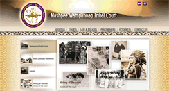 Desktop Screenshot of mwtribejudicial.com